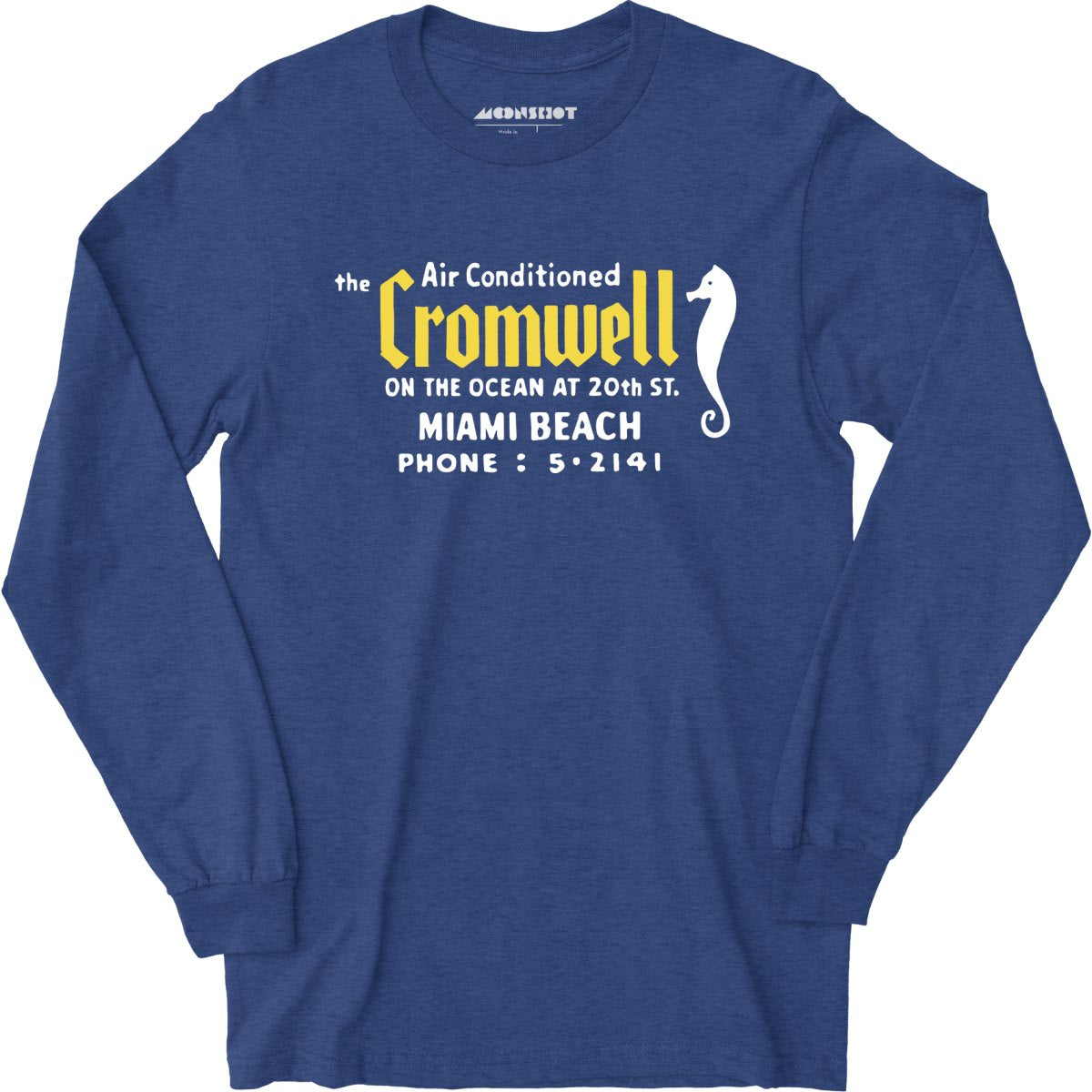 The Cromwell - Miami Beach, FL - Vintage Hotel - Long Sleeve T-Shirt