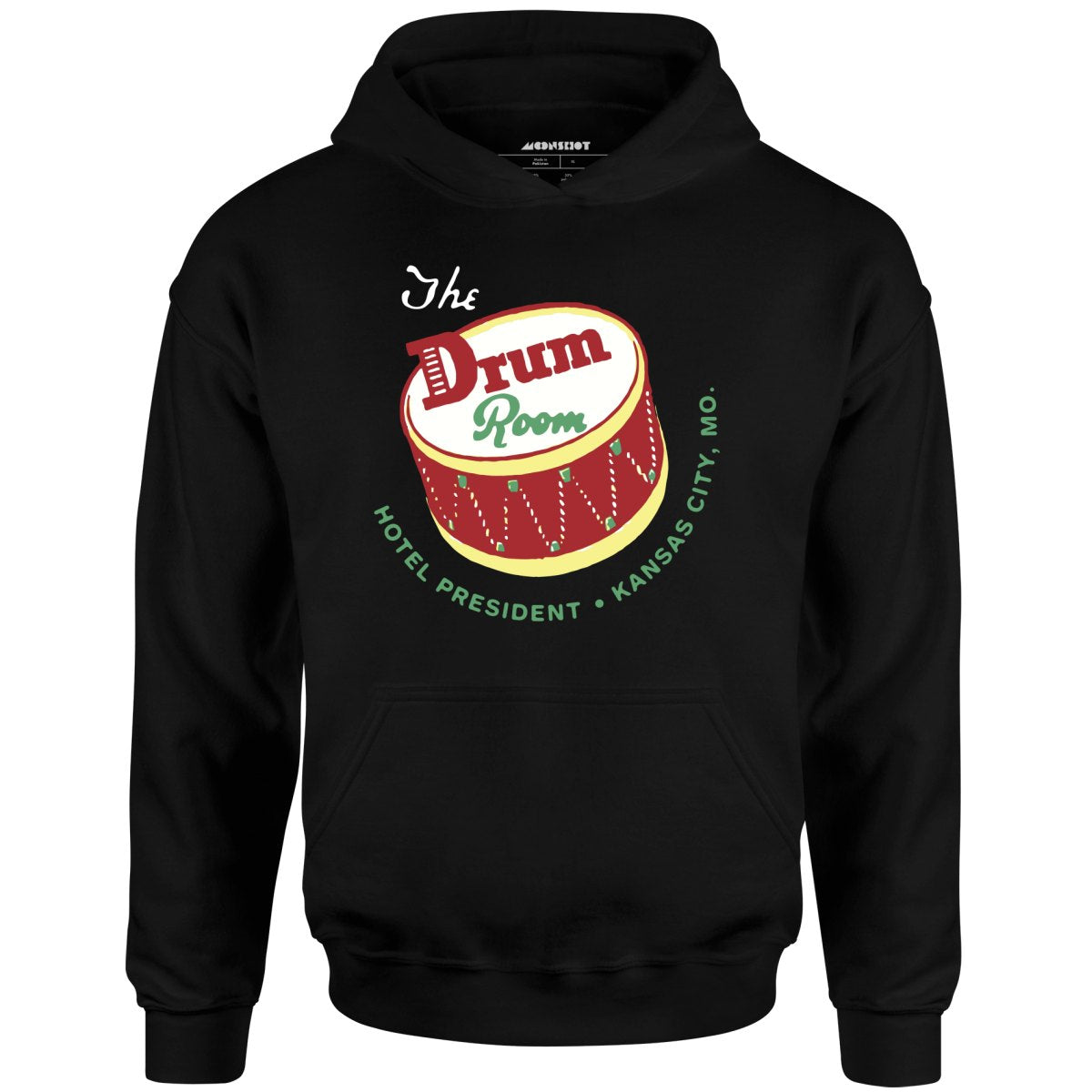 The Drum Room - Kansas City, MO - Vintage Restaurant - Unisex Hoodie