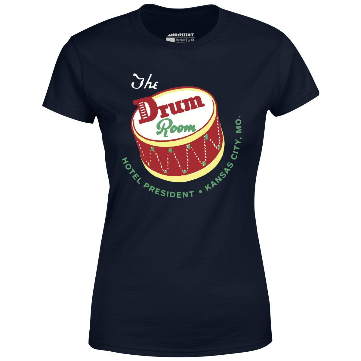 The Drum Room - Kansas City, MO - Vintage Restaurant - Women's T-Shirt