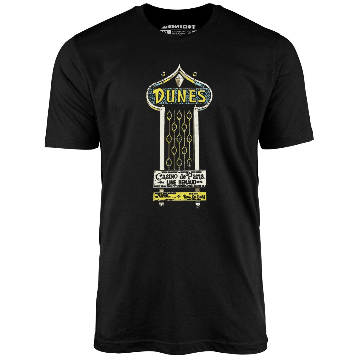 The Dunes Hotel Sign - Vintage Las Vegas - Unisex T-Shirt