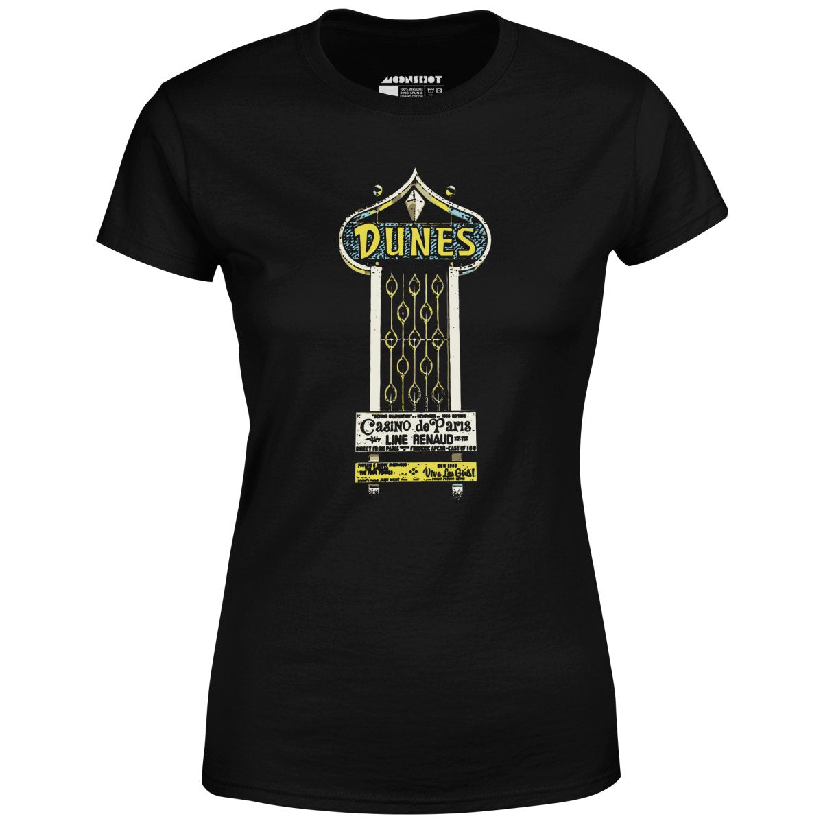 The Dunes Hotel Sign - Vintage Las Vegas - Women's T-Shirt