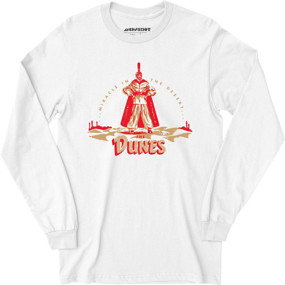 The Dunes Miracle in the Desert - Vintage Las Vegas - Long Sleeve T-Shirt