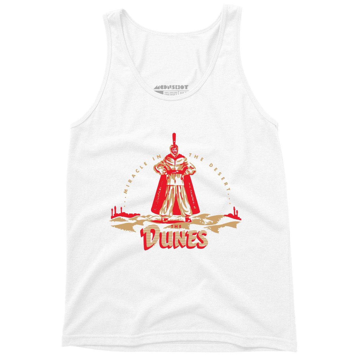 The Dunes Miracle in the Desert - Vintage Las Vegas - Unisex Tank Top