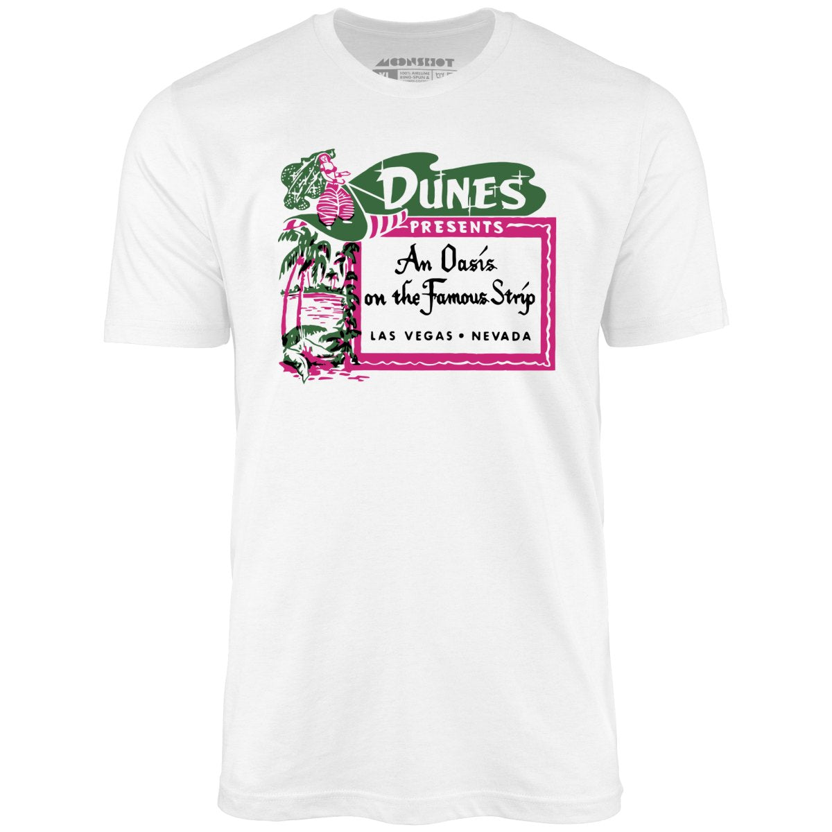The Dunes - Oasis on the Strip - Vintage Las Vegas - Unisex T-Shirt