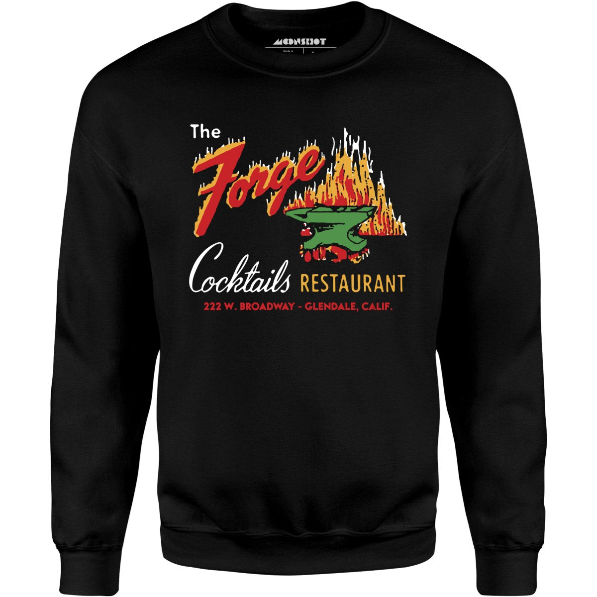 The Forge - Glendale, CA - Vintage Restaurant - Unisex Sweatshirt