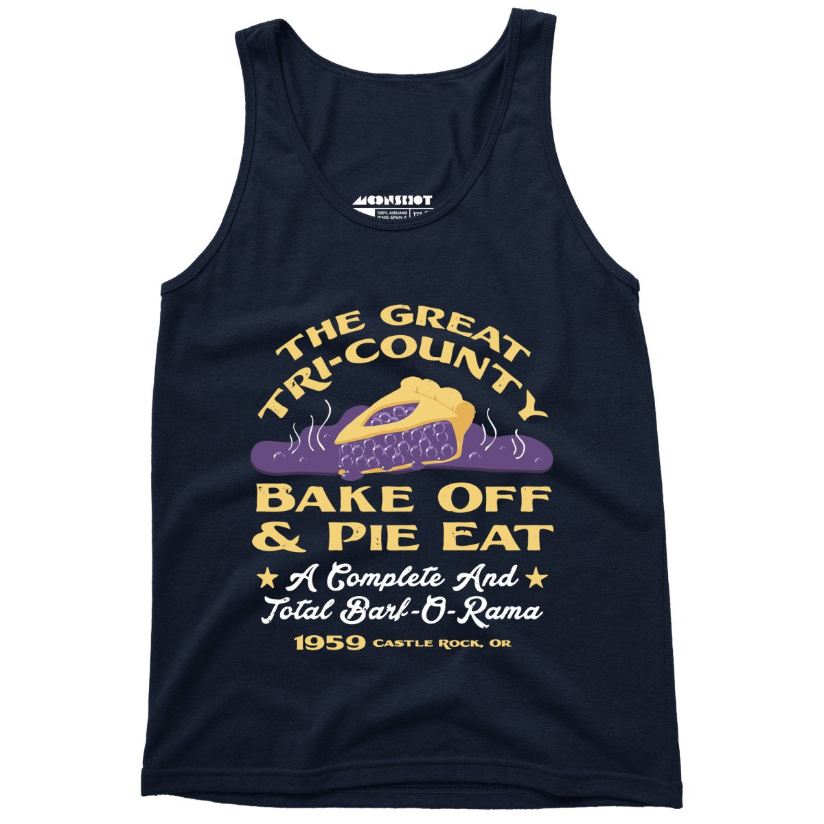 The Great Tri-County Bake Off & Pie Eat - Unisex Tank Top