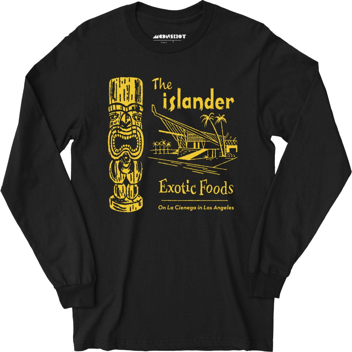 The Islander - Los Angeles, CA - Vintage Tiki Bar - Long Sleeve T-Shirt