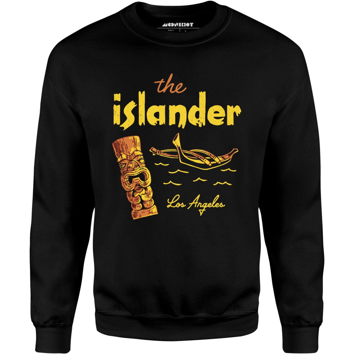 The Islander v2 - Los Angeles, CA - Vintage Tiki Bar - Unisex Sweatshirt