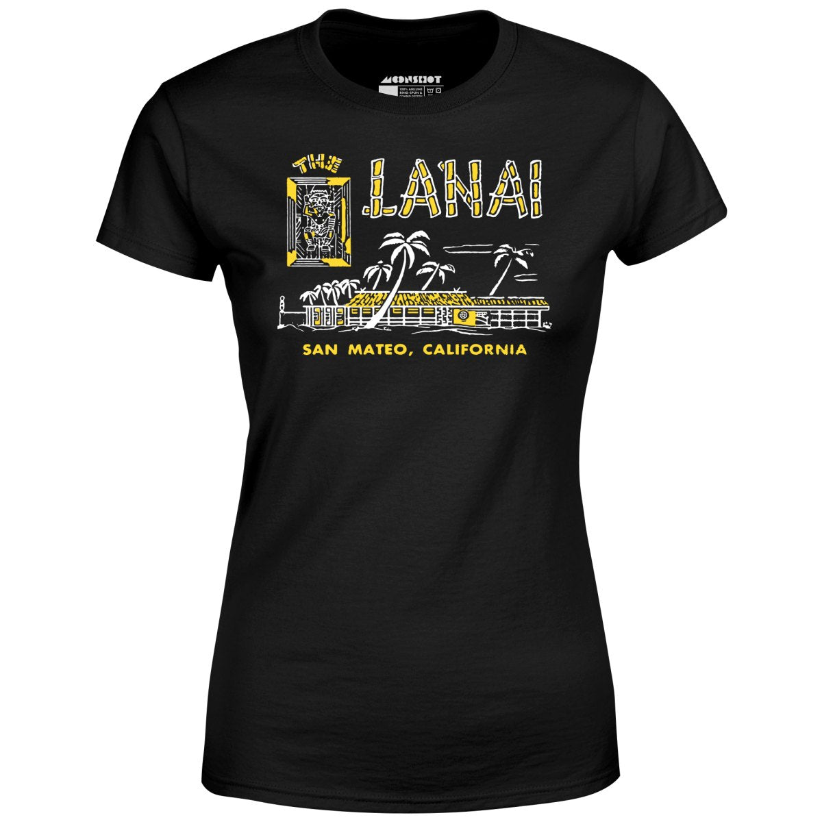 The Lanai - San Mateo, CA - Vintage Tiki Bar - Women's T-Shirt