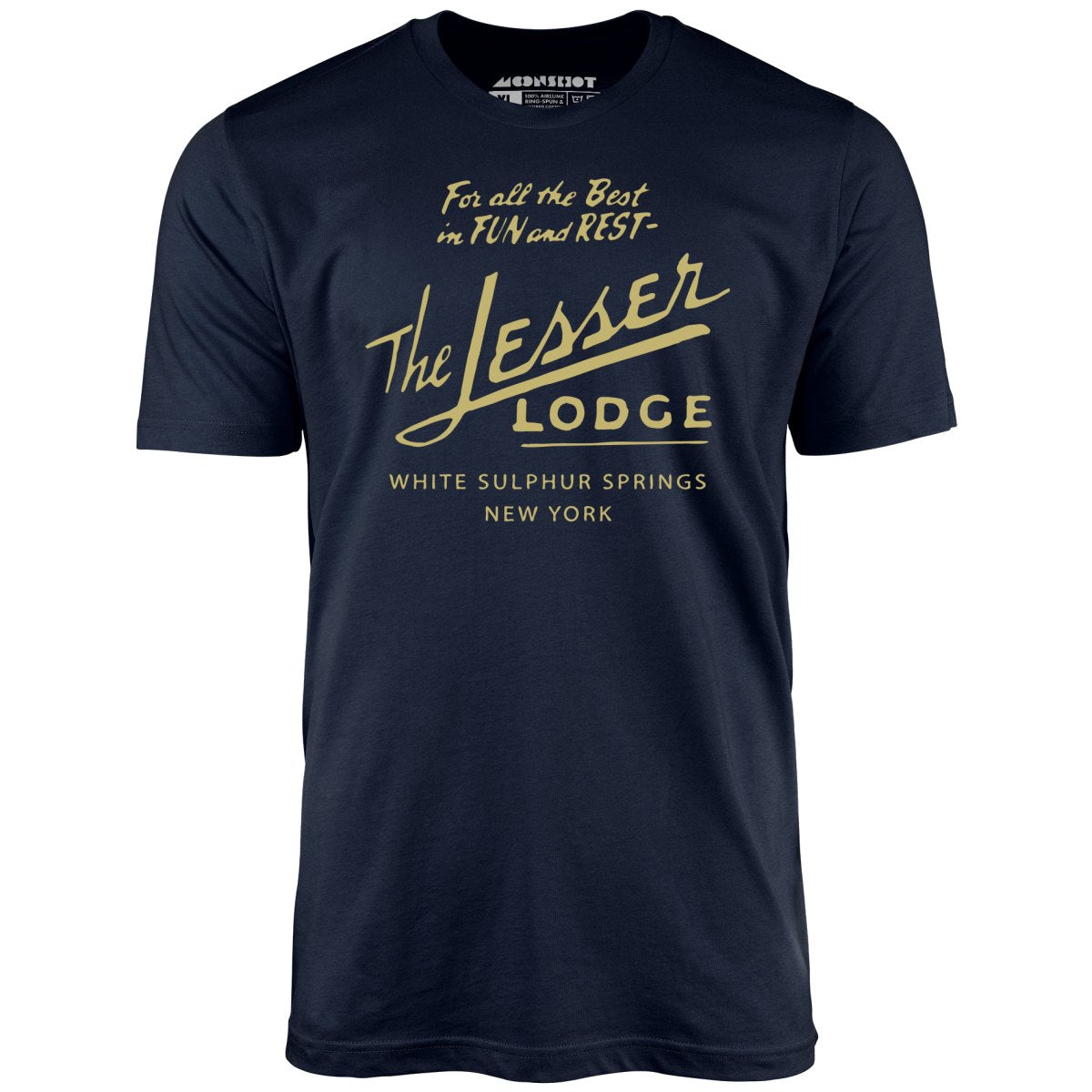 The Lesser Lodge - White Sulphur Springs, NY - Unisex T-Shirt