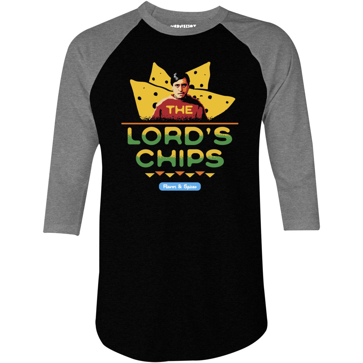 The Lord's Chips - 3/4 Sleeve Raglan T-Shirt