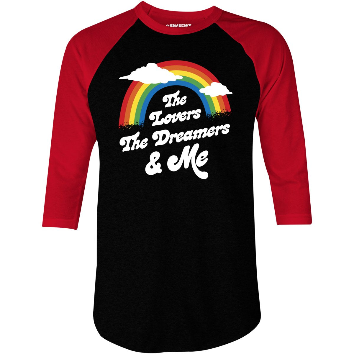 The Lovers The Dreamers & Me - 3/4 Sleeve Raglan T-Shirt