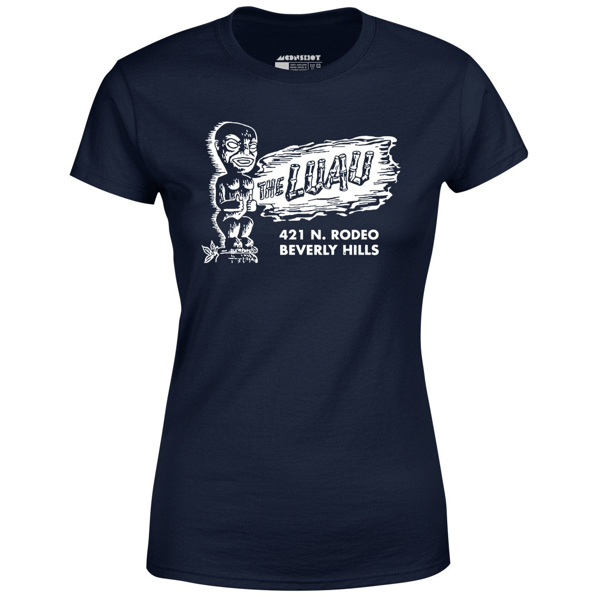 The Luau - Beverly Hills, CA - Vintage Tiki Bar - Women's T-Shirt