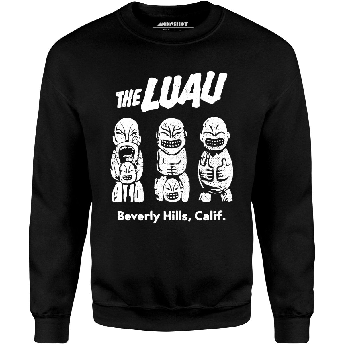 The Luau v2 - Beverly Hills, CA - Vintage Tiki Bar - Unisex Sweatshirt