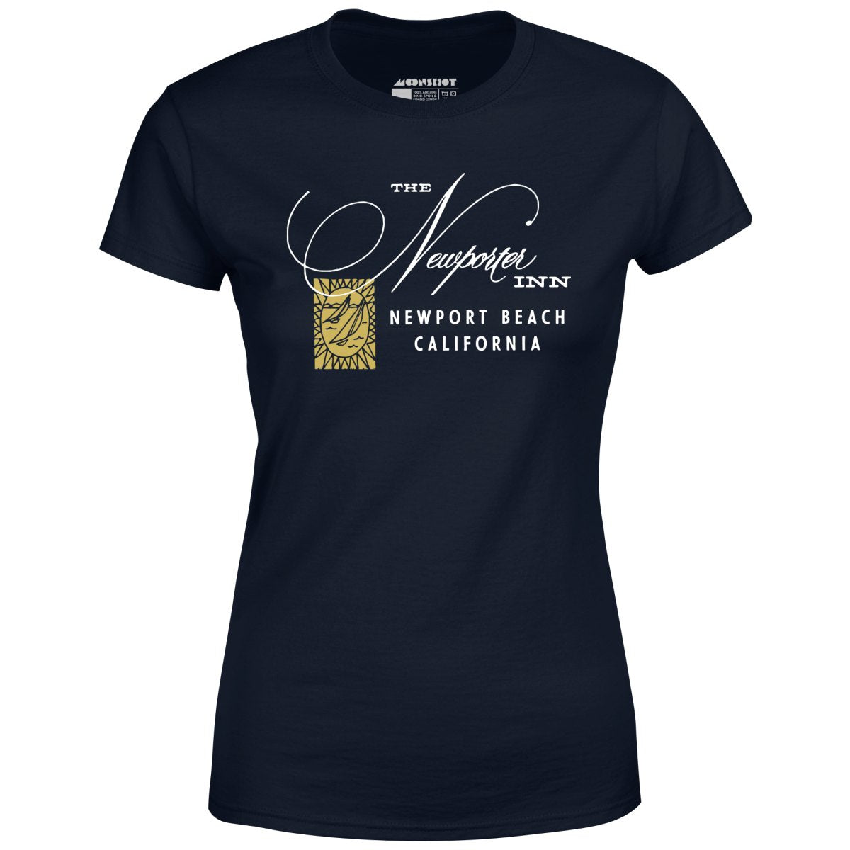 The Newporter Inn - Newport Beach, CA - Vintage Hotel - Women's T-Shirt