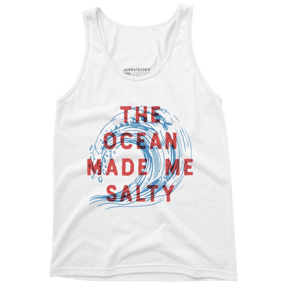 The Ocean Made Me Salty - Unisex Tank Top