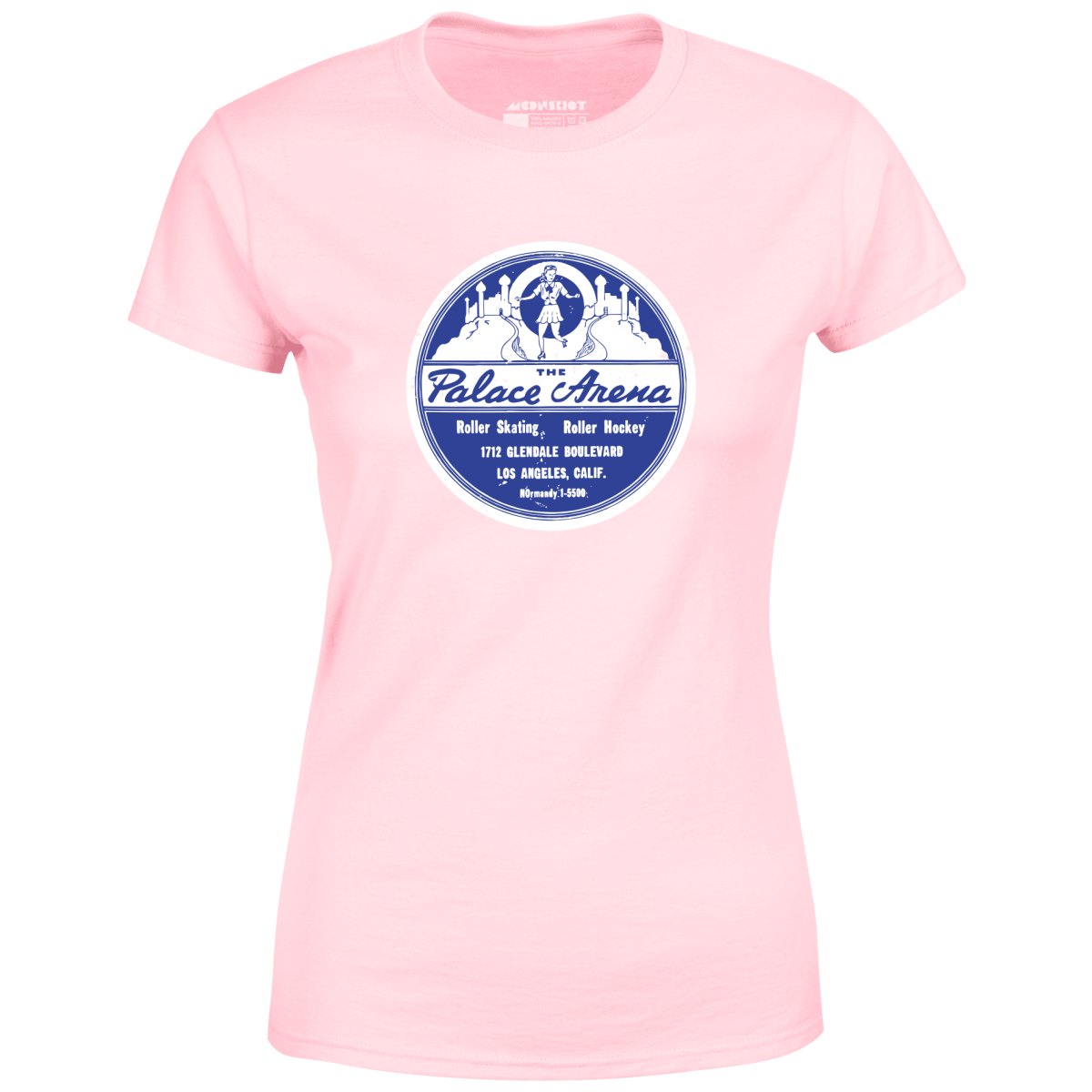 The Palace Arena - Los Angeles, CA - Vintage Roller Rink - Women's T-Shirt