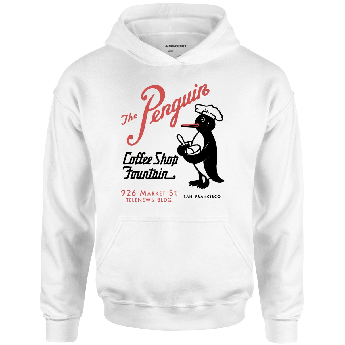 The Penguin - San Francisco, CA - Vintage Restaurant - Unisex Hoodie