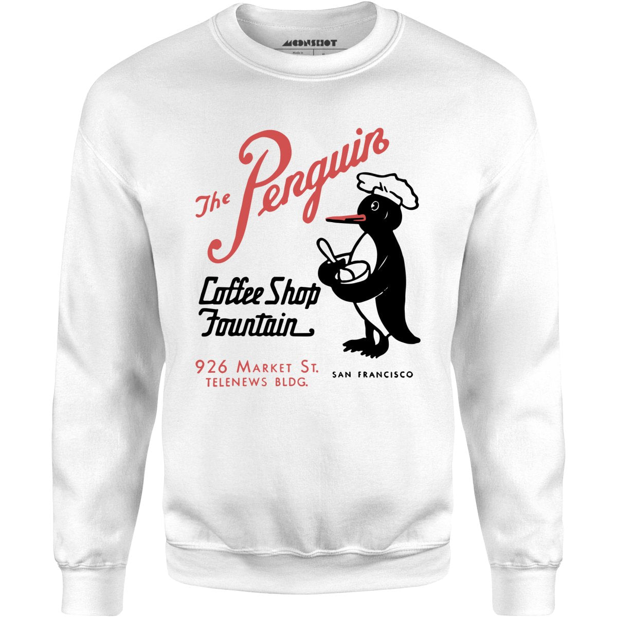 The Penguin - San Francisco, CA - Vintage Restaurant - Unisex Sweatshirt