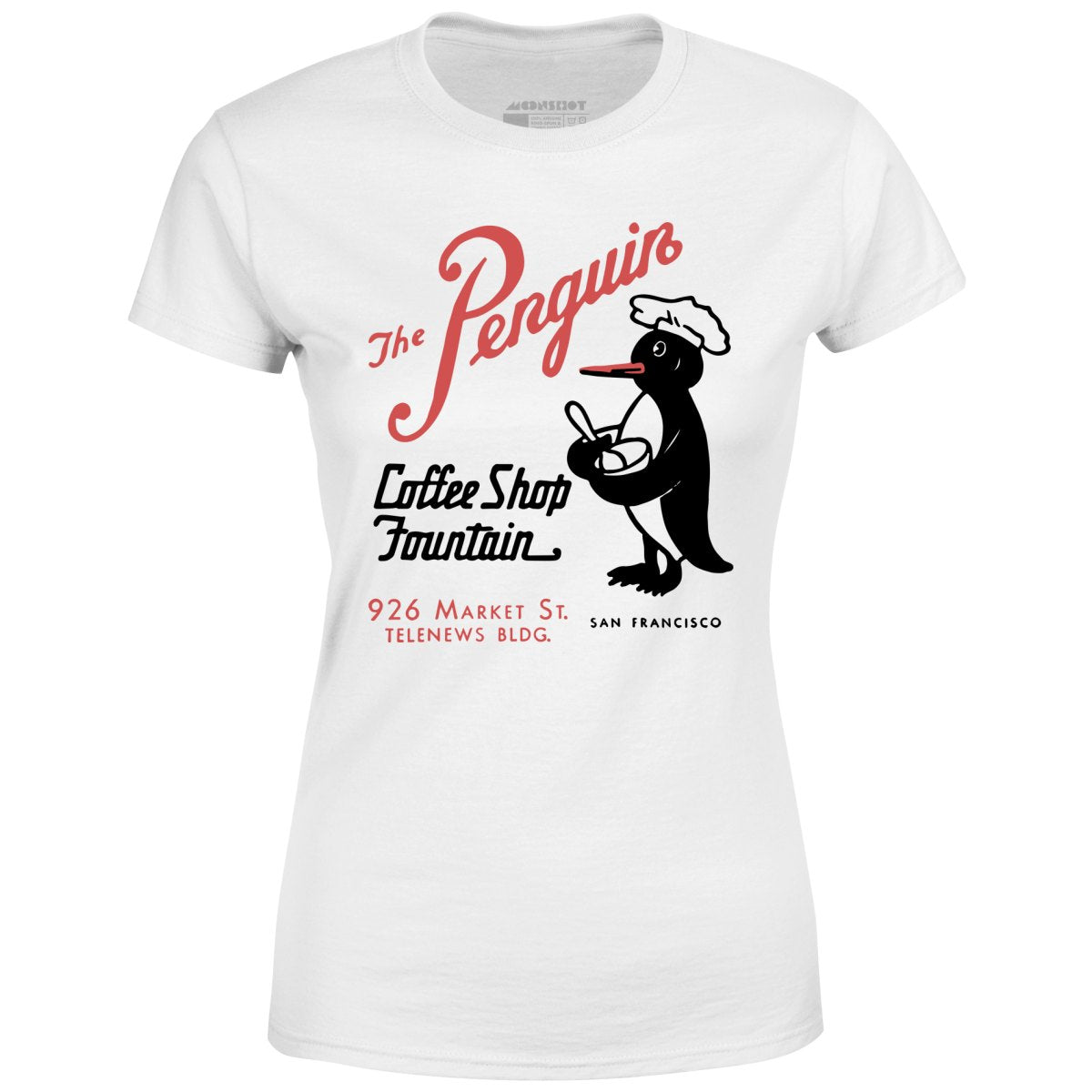 The Penguin - San Francisco, CA - Vintage Restaurant - Women's T-Shirt