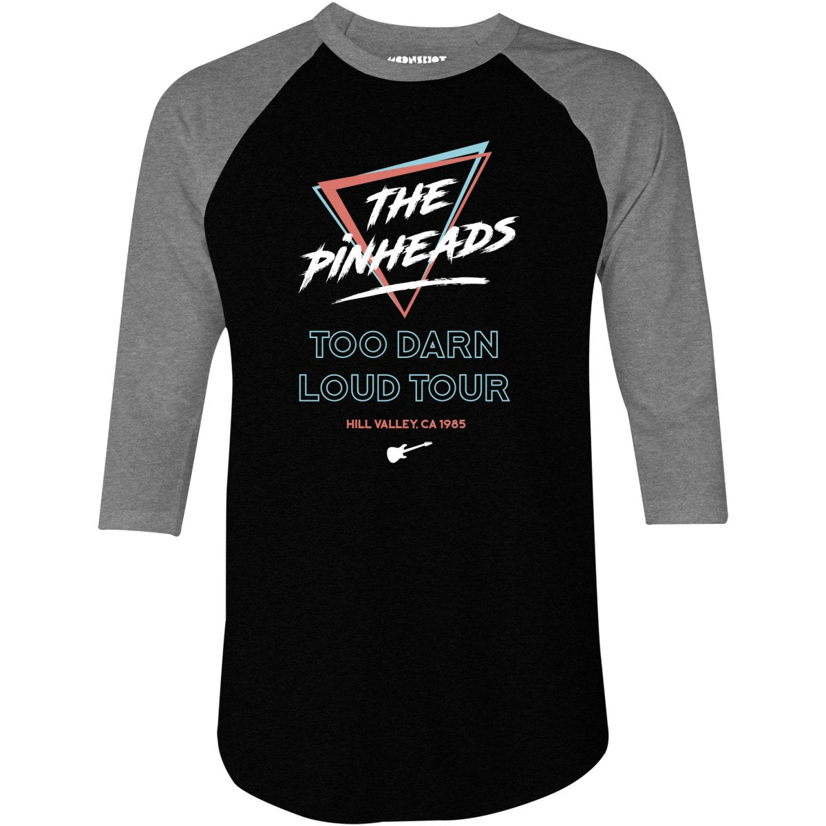 The Pinheads - Too Darn Loud Tour - 3/4 Sleeve Raglan T-Shirt