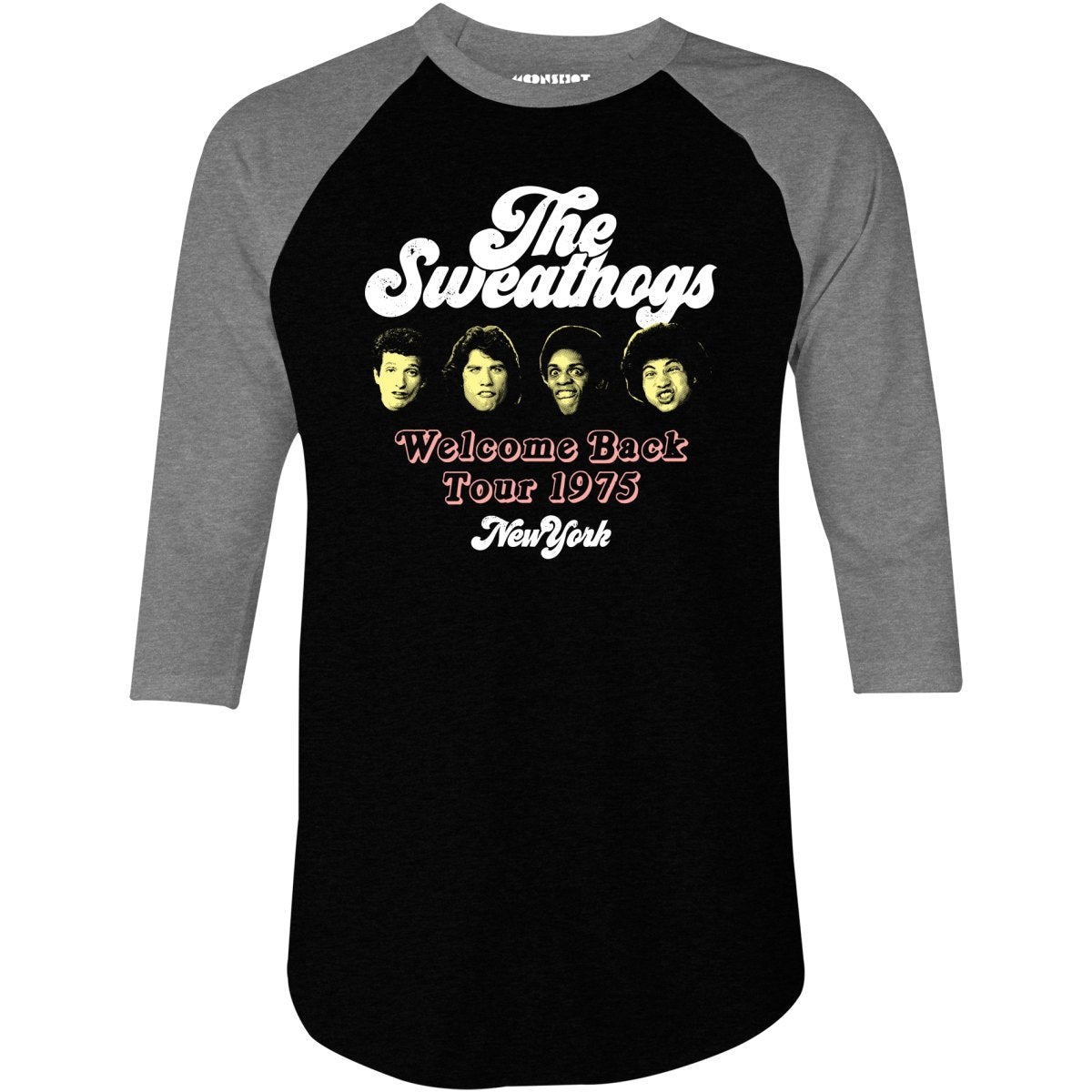 The Sweathogs - 3/4 Sleeve Raglan T-Shirt