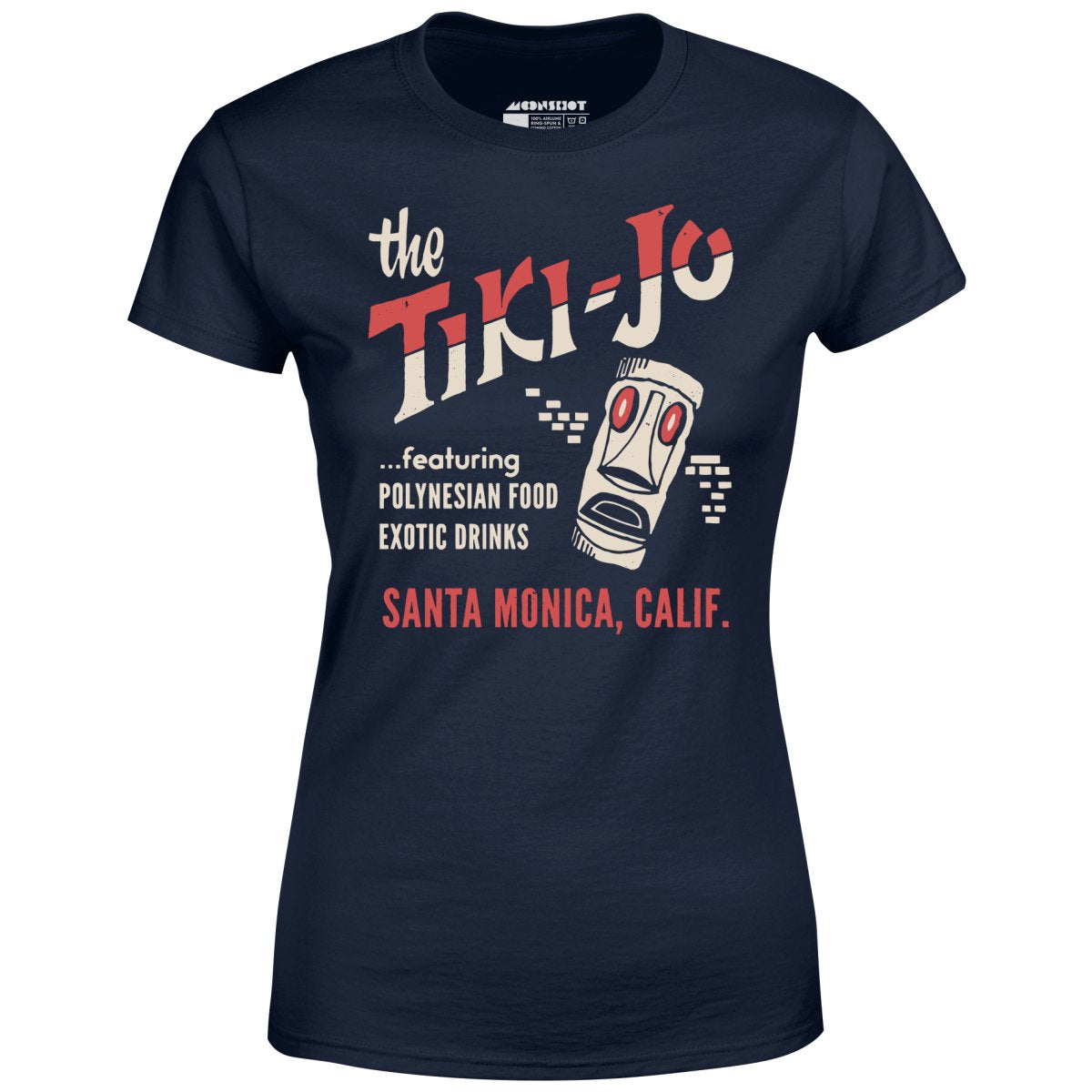 The Tiki-Jo - Santa Monica, CA - Vintage Tiki Bar - Women's T-Shirt