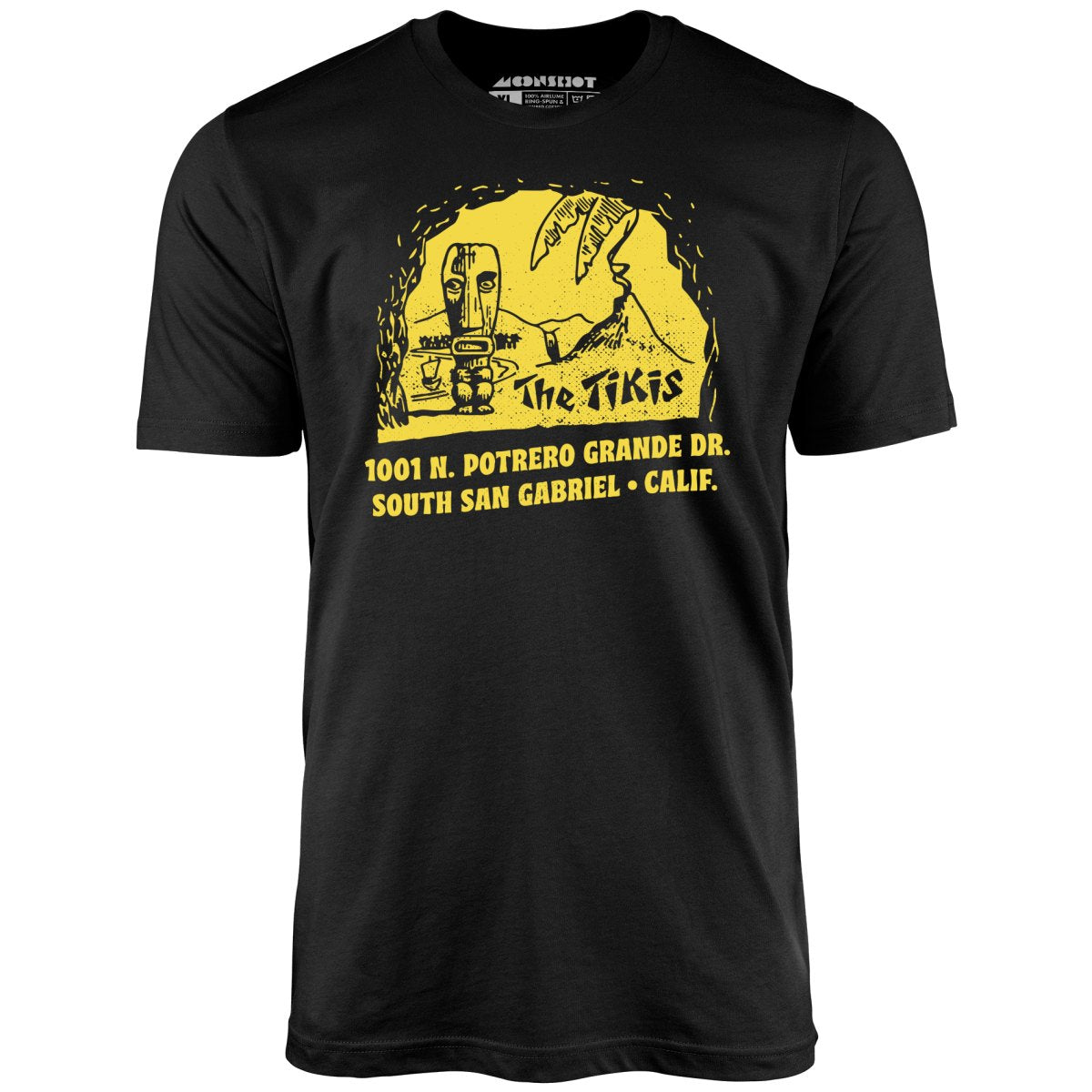 The Tikis - San Gabriel, CA - Vintage Tiki Bar - Unisex T-Shirt