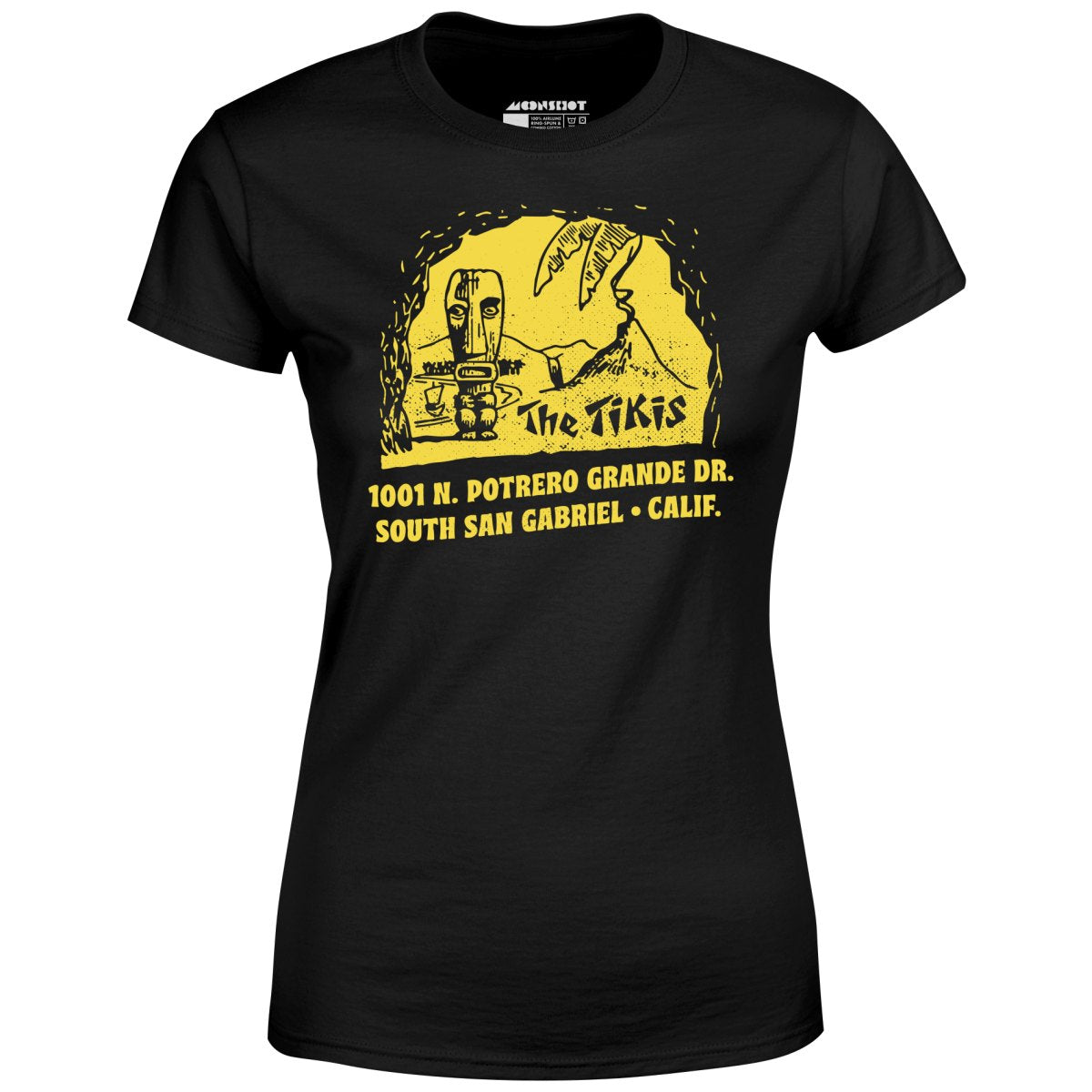 The Tikis - San Gabriel, CA - Vintage Tiki Bar - Women's T-Shirt