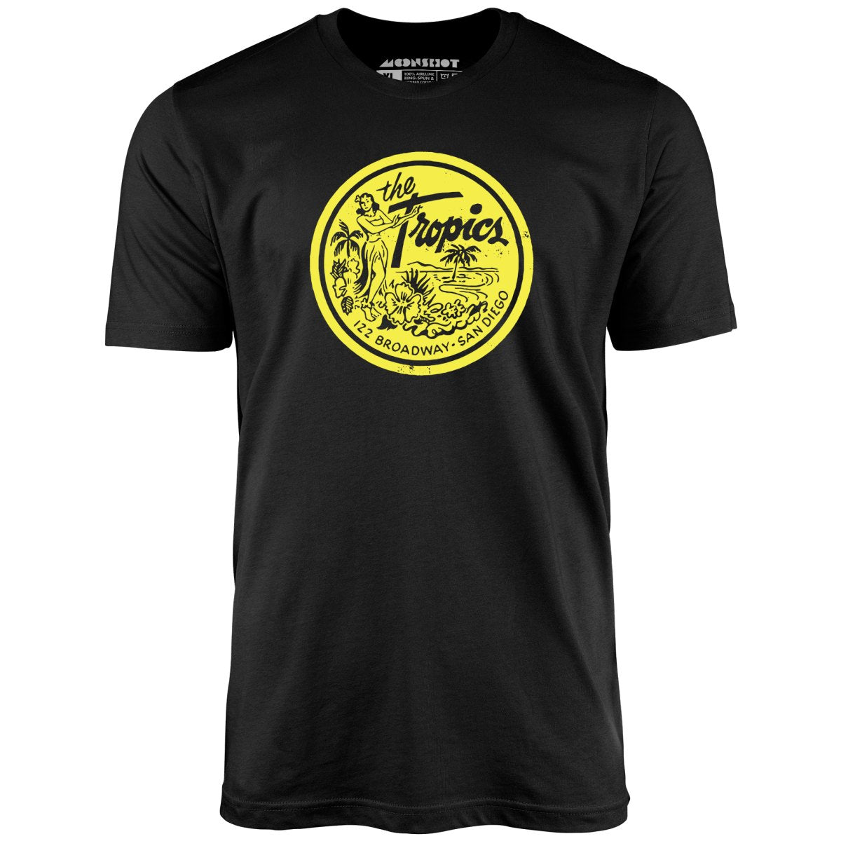 The Tropics - San Diego, CA - Vintage Tiki Bar - Unisex T-Shirt