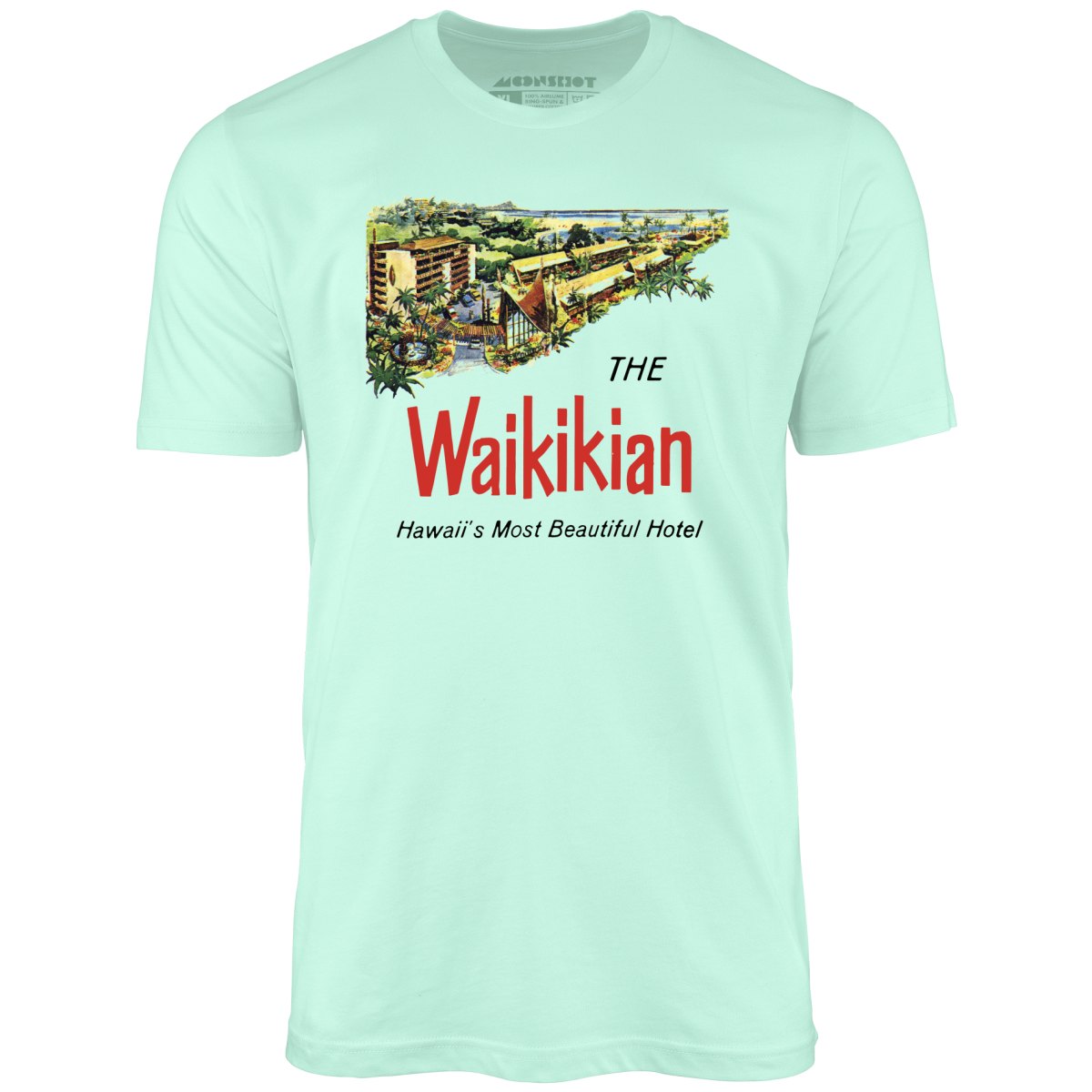 The Waikikian - Waikiki, HI - Vintage Hotel - Unisex T-Shirt