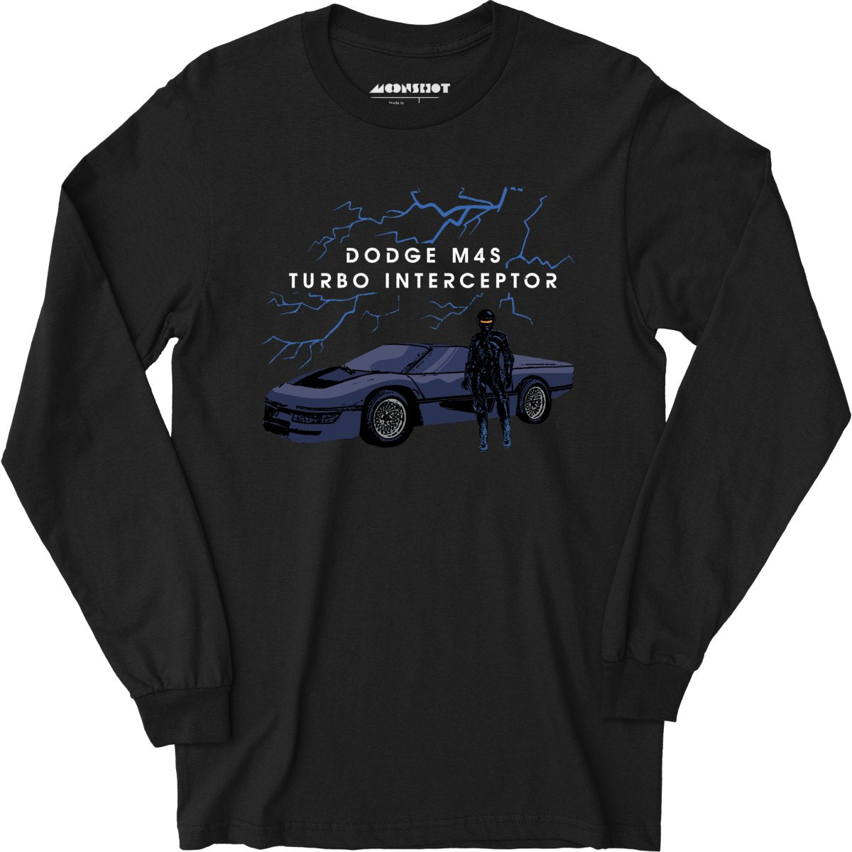 The Wraith - Dodge M4S Turbo Interceptor - Long Sleeve T-Shirt