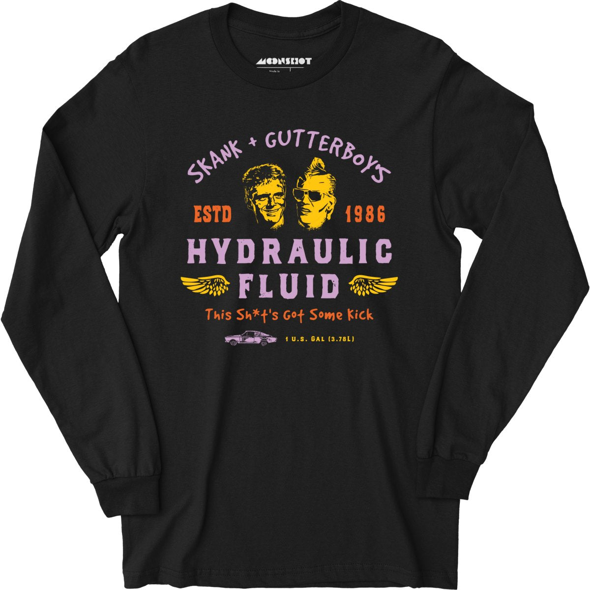 The Wraith - Skank & Gutterboy's Hydraulic Fluid - Long Sleeve T-Shirt
