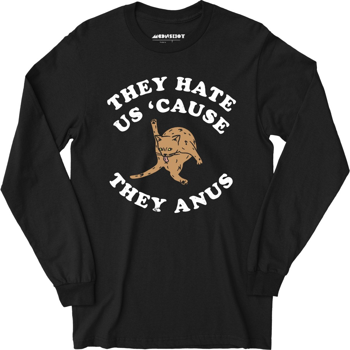 They Hate Us Cause They Anus - Long Sleeve T-Shirt