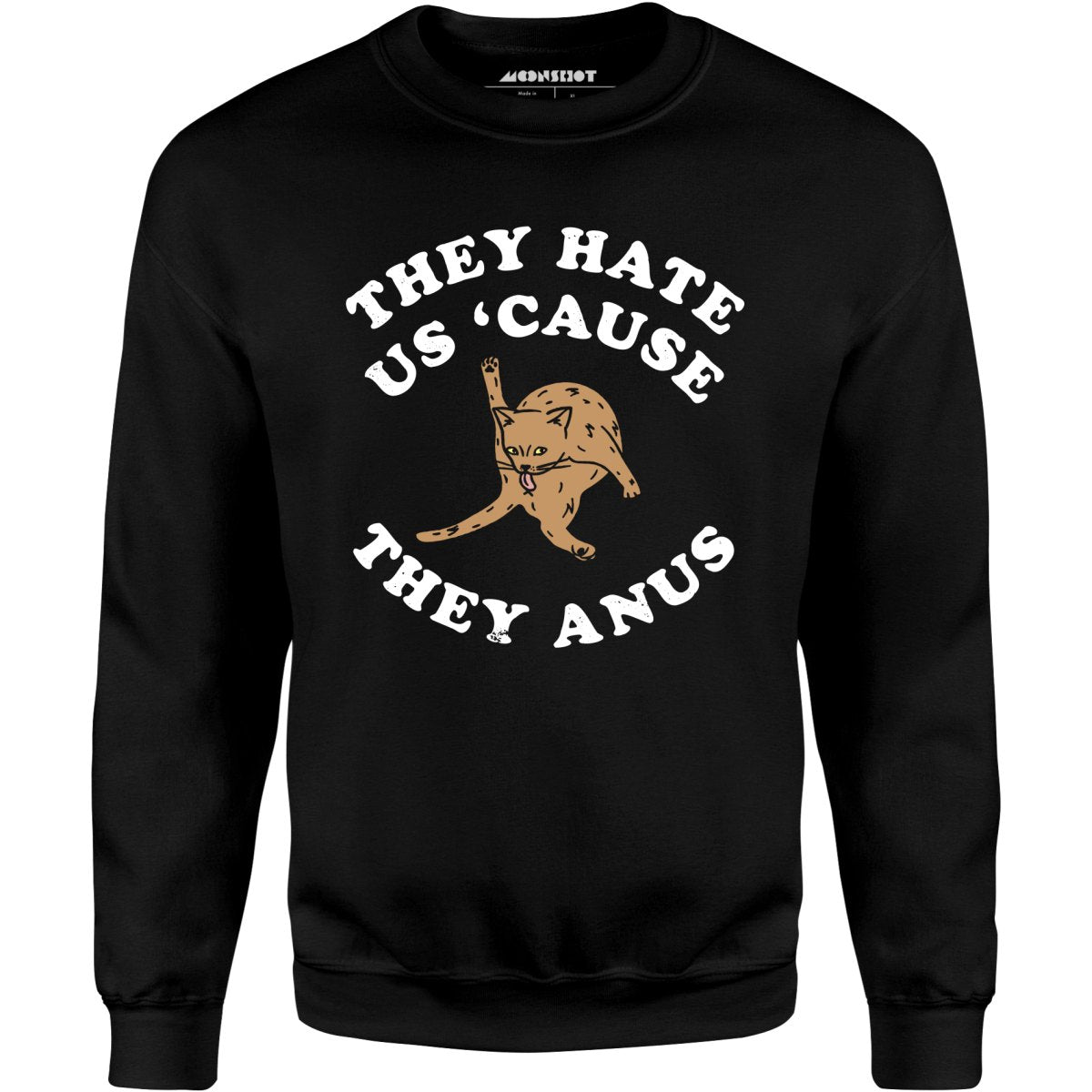 They Hate Us Cause They Anus - Unisex Sweatshirt
