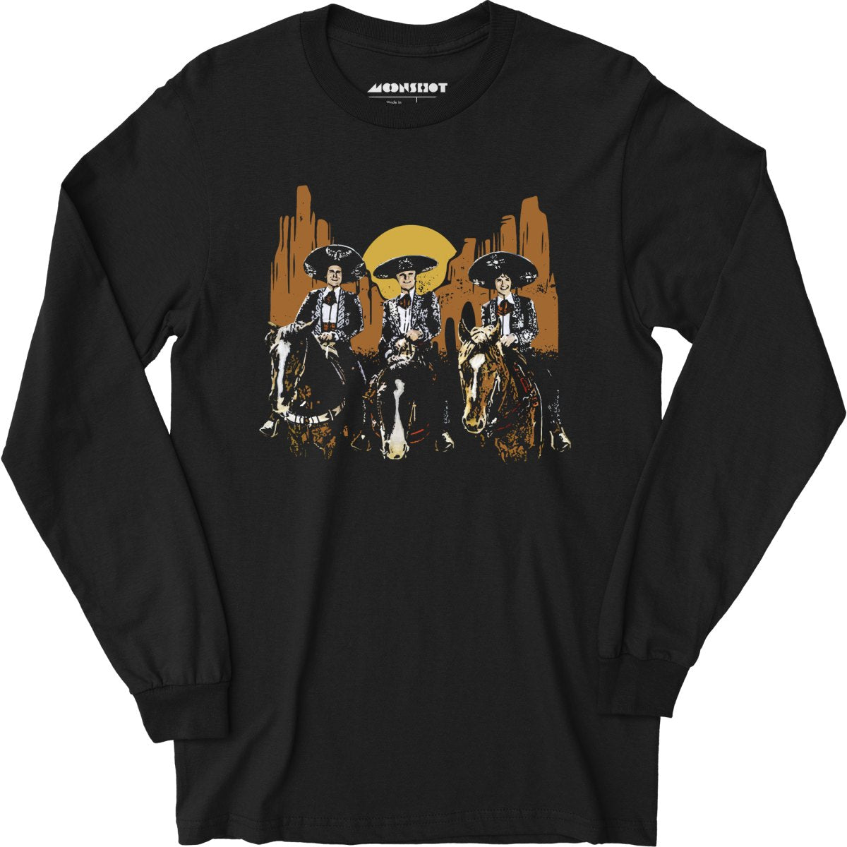 Three Amigos Tribute - Long Sleeve T-Shirt