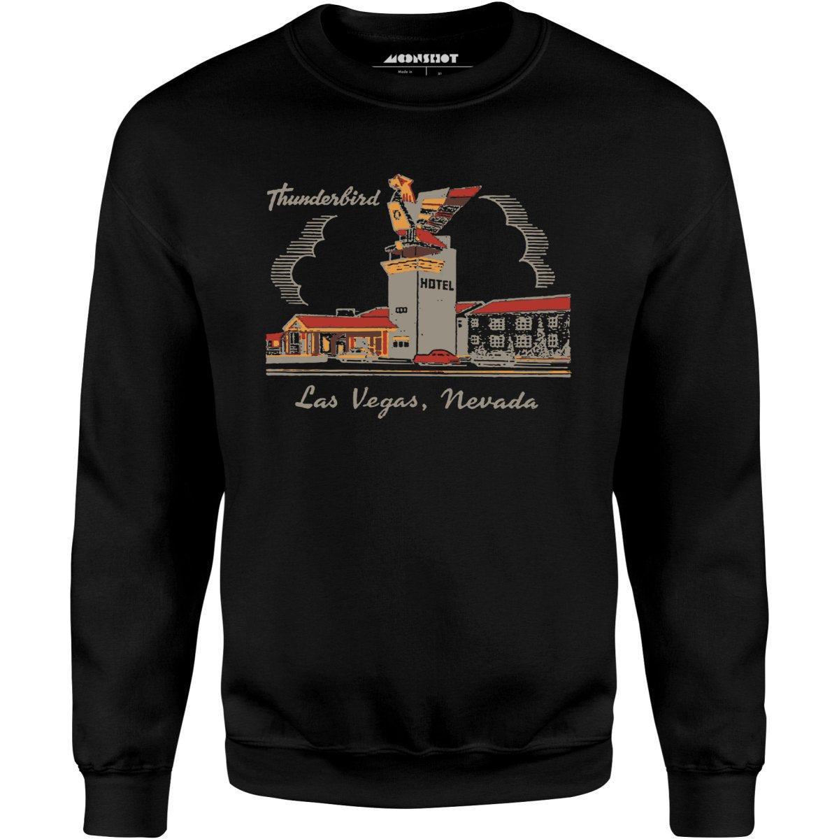 Thunderbird Hotel v2 - Vintage Las Vegas - Unisex Sweatshirt