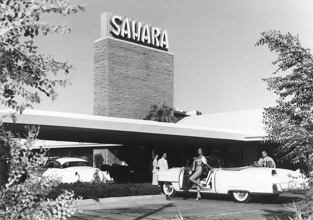 Hotel Sahara Retro - Vintage Las Vegas - Pajama Lounge Pants