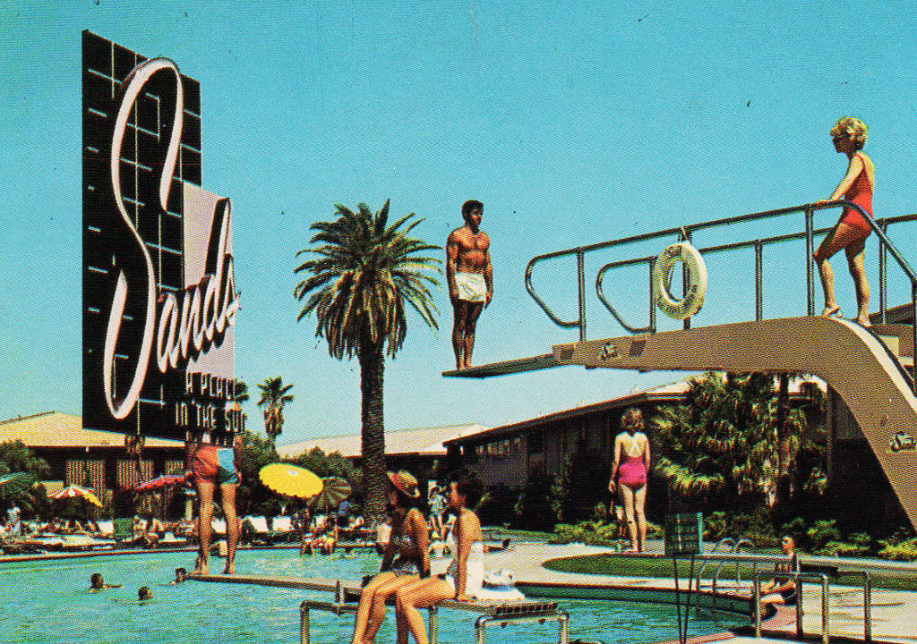 Sands Hotel and Casino - Vintage Las Vegas - Pajama Lounge Pants