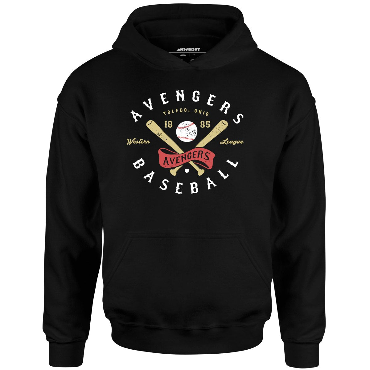 Toledo Avengers - Ohio - Vintage Defunct Baseball Teams - Unisex Hoodie