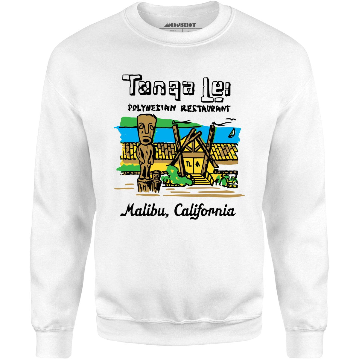 Tonga Lei - Malibu, CA - Vintage Tiki Bar - Unisex Sweatshirt