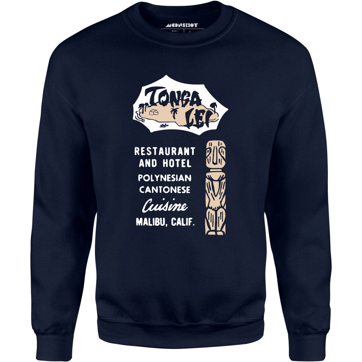 Tonga Lei v2 - Malibu, CA - Vintage Tiki Bar - Unisex Sweatshirt