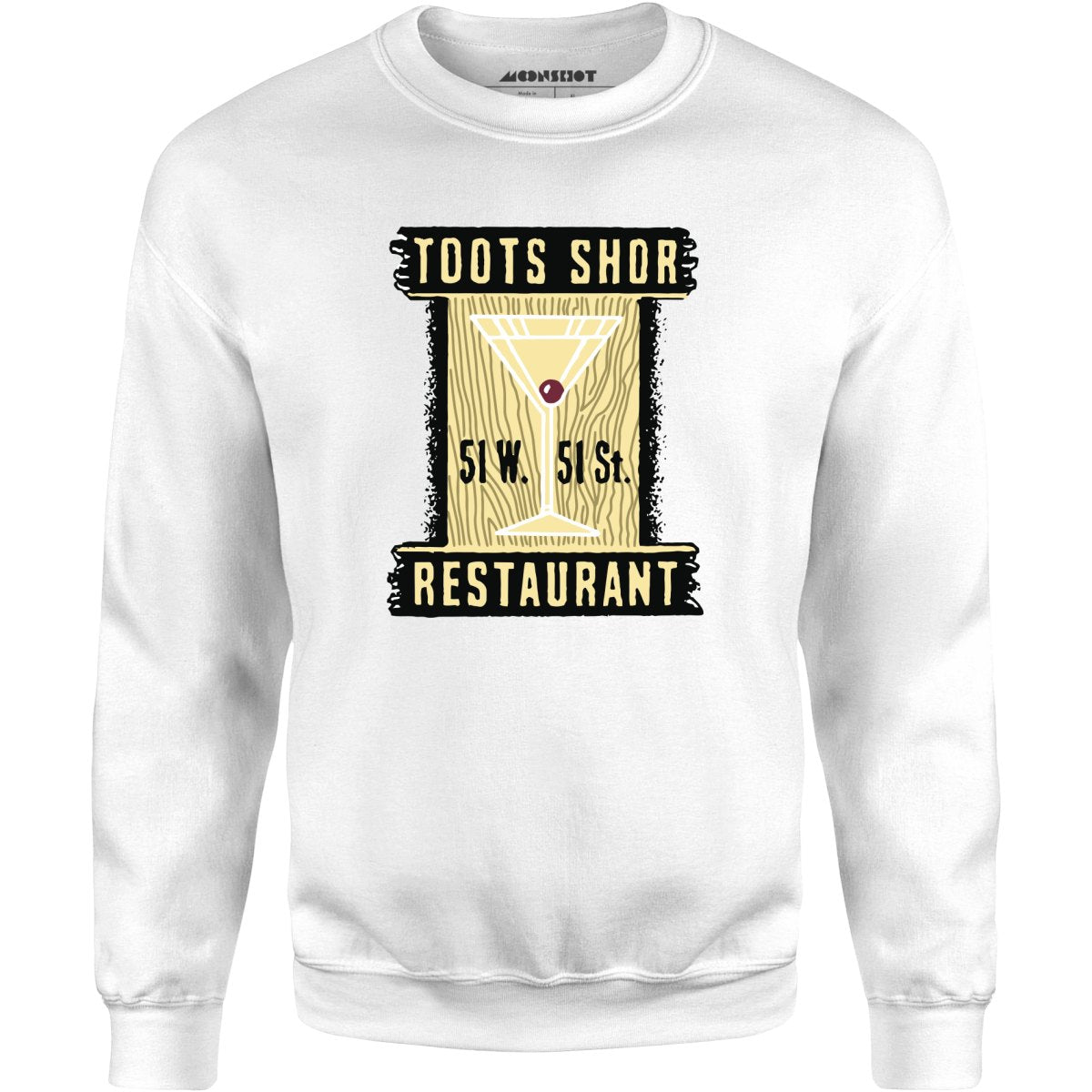 Toots Shor - Manhattan, NY - Vintage Restaurant - Unisex Sweatshirt