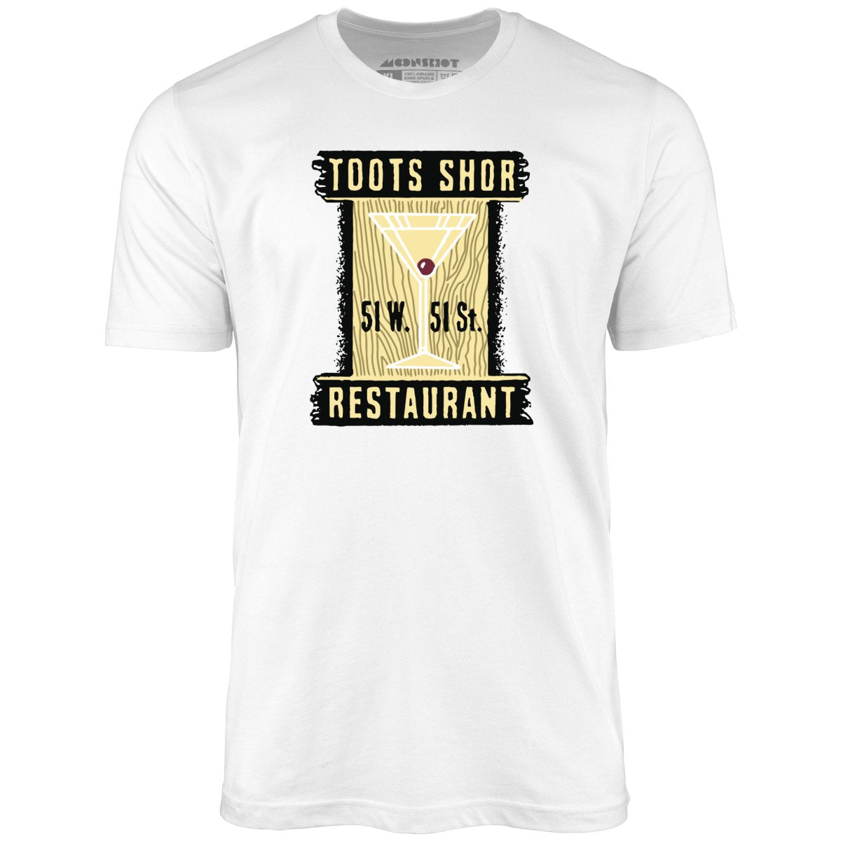 Toots Shor - Manhattan, NY - Vintage Restaurant - Unisex T-Shirt