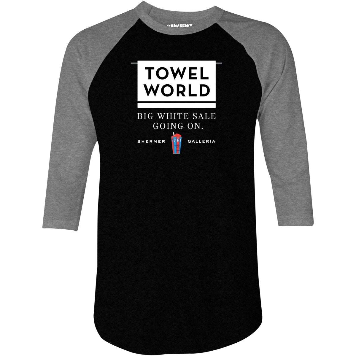 Towel World - Weird Science - 3/4 Sleeve Raglan T-Shirt