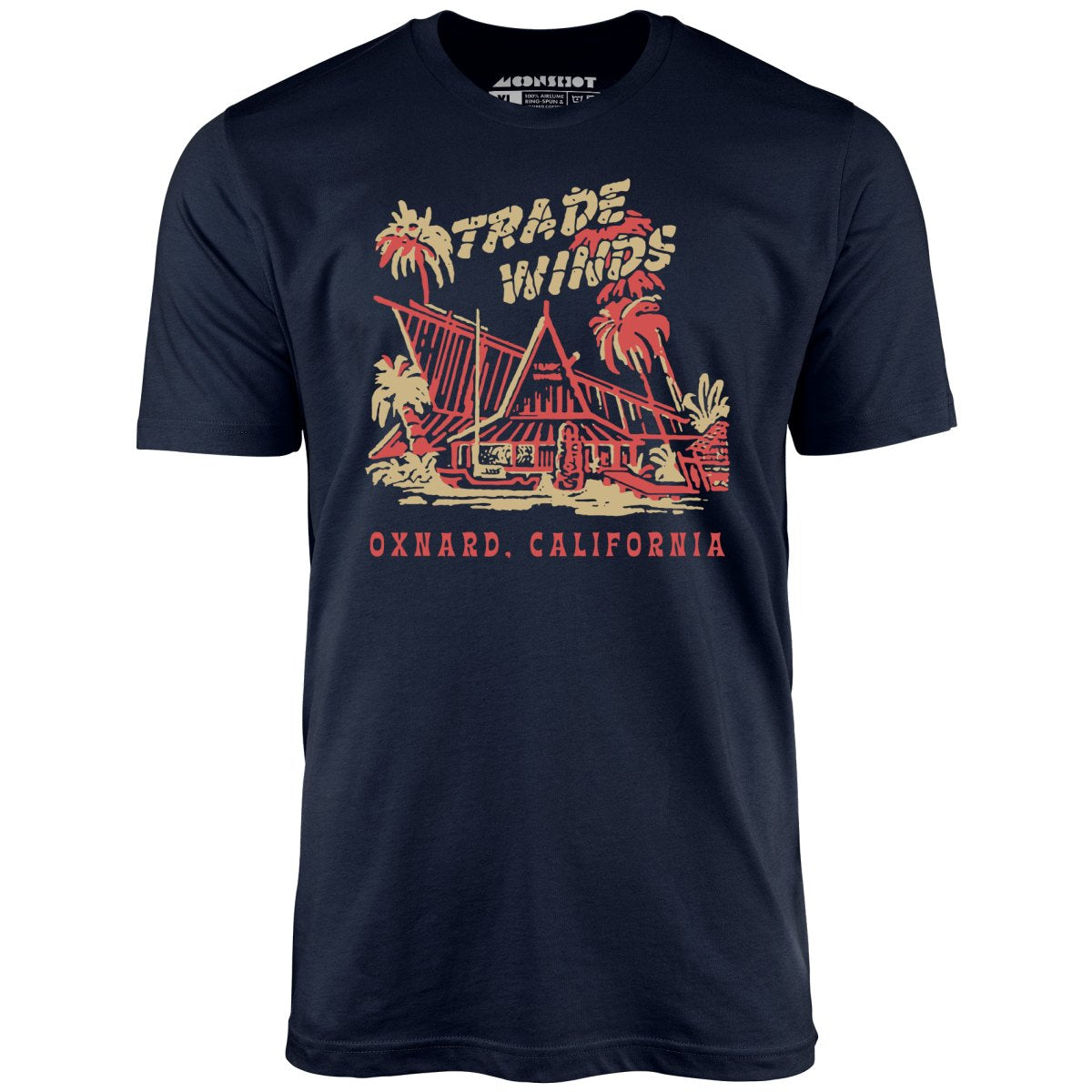 Trade Winds - Oxnard, CA - Vintage Tiki Bar - Unisex T-Shirt