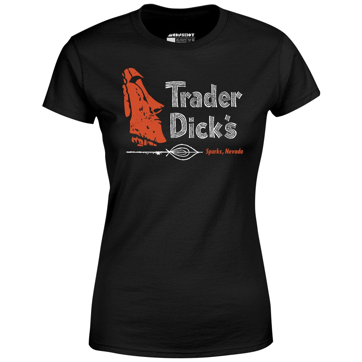 Trader Dick's - Sparks, NV - Vintage Tiki Bar - Women's T-Shirt