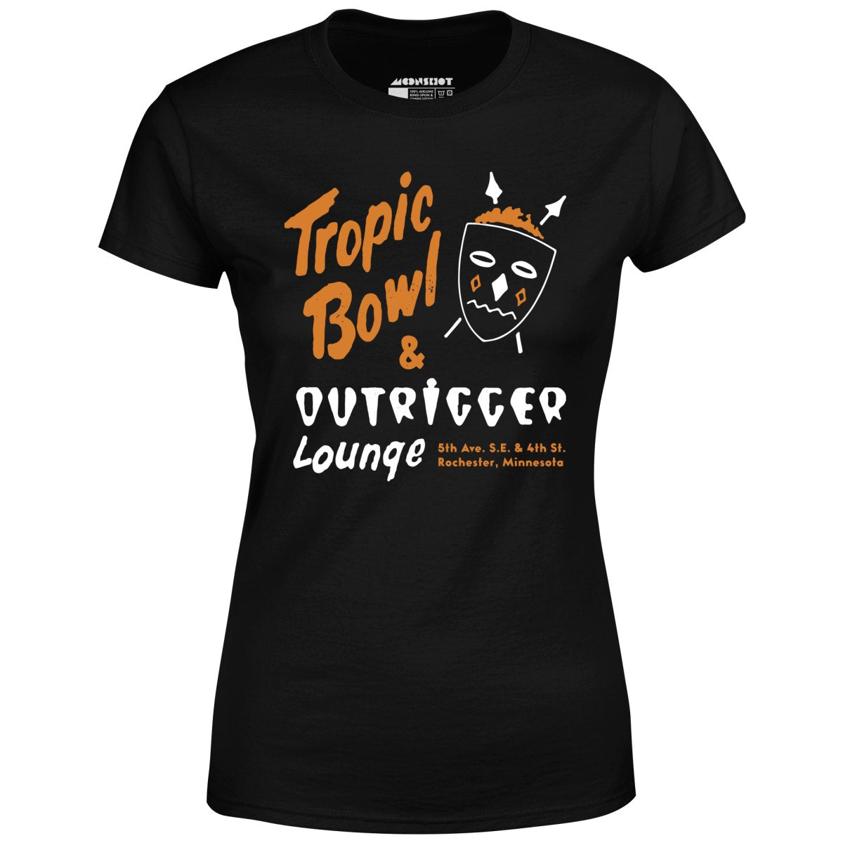 Tropic Bowl - Rochester, MN - Vintage Bowling Alley - Women's T-Shirt