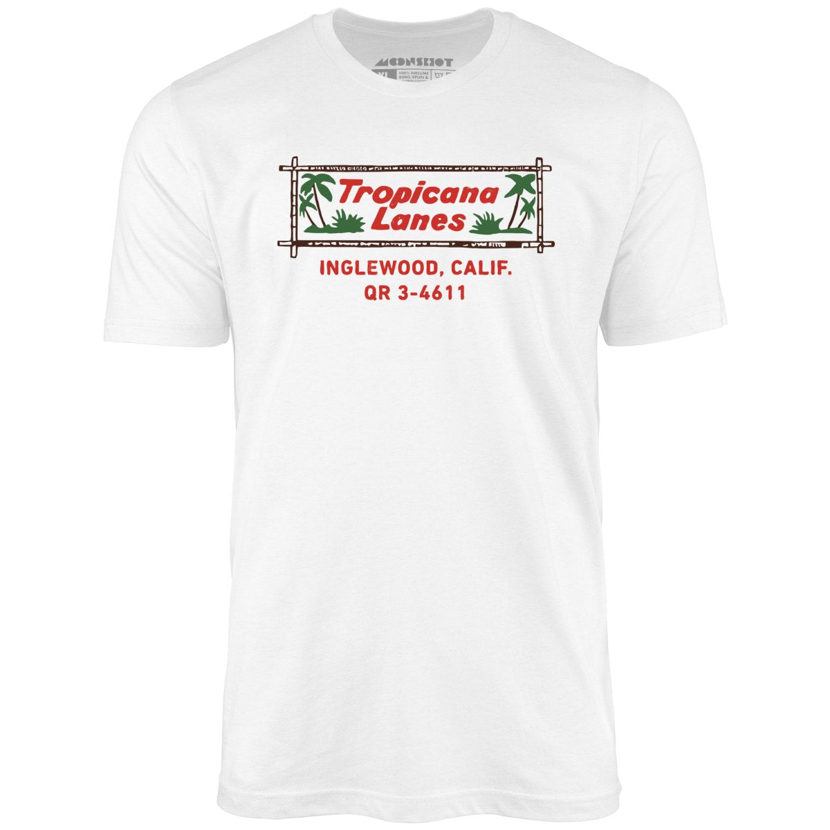 Tropicana Lanes - Inglewood, CA - Vintage Bowling Alley - Unisex T-Shirt