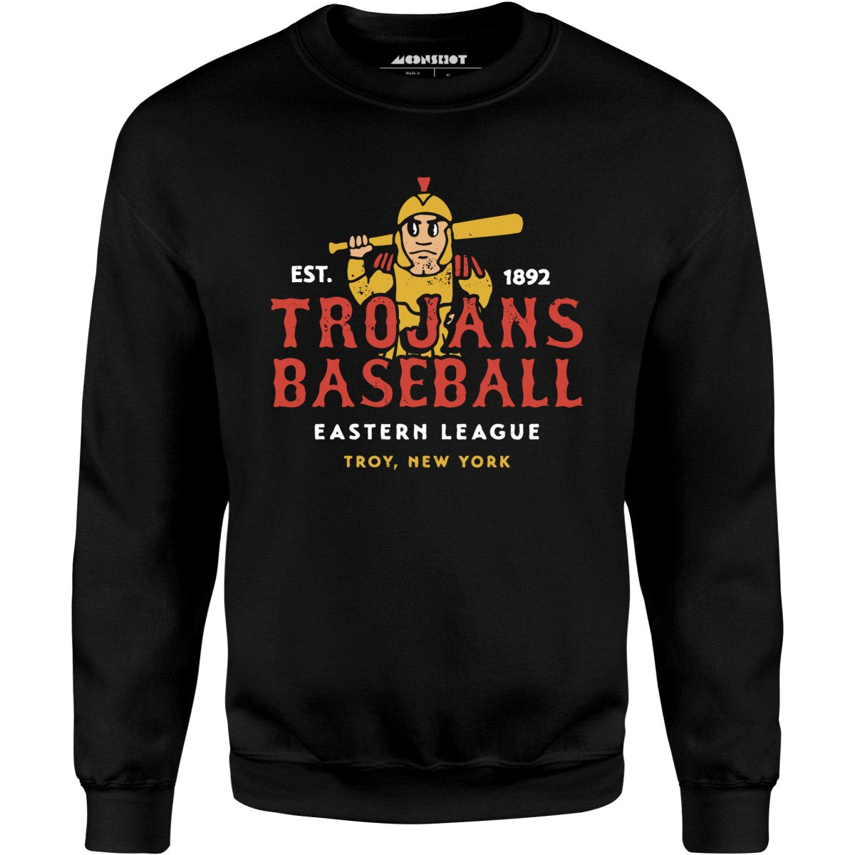 Troy Trojans - New York - Vintage Defunct Baseball Teams - Unisex Sweatshirt